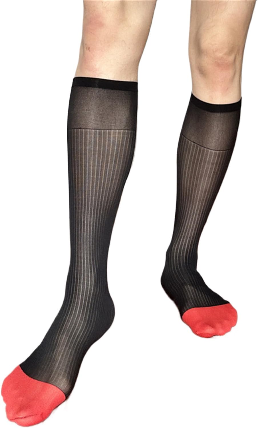 Chaussettes hautes: pour homme, respirant