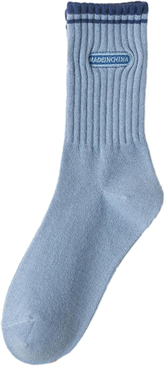 Chaussettes fantaisie: pour homme, à motifs, respirant, Lot de 5