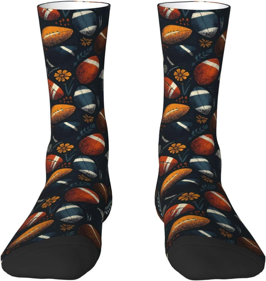 Chaussettes de sport: unisexe, hauteur mi-mollet, à motifs