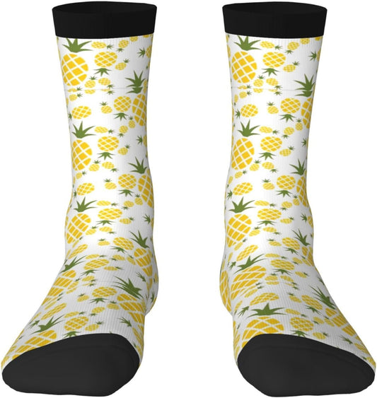 Chaussettes — hauteur mi-mollet, en polyester